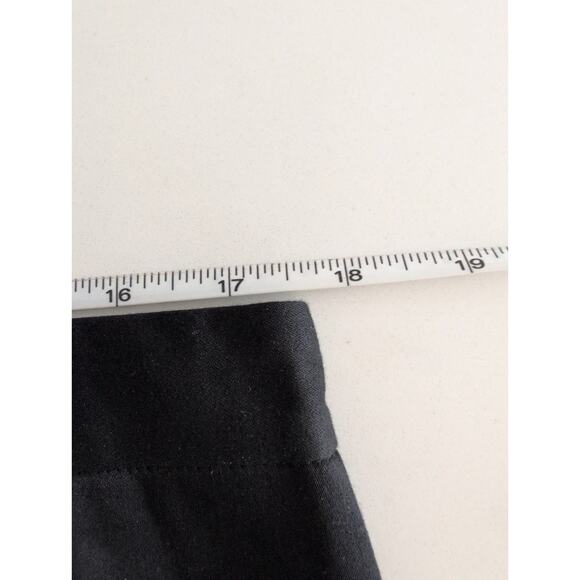Tahari Woman Black Cotton Stretch Pencil Skirt Size 14 - Picture 5 of 6